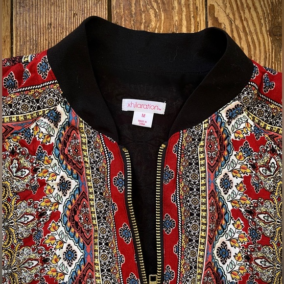 XHILARATION Spring/Summer Zipper Jacket - Picture 2 of 3